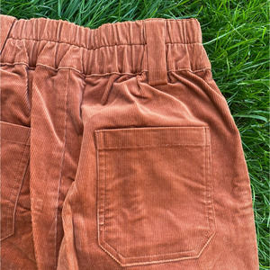 Skies Are Blue Brand Corduroy Pants in Orange Rust Size Women's XS NWT